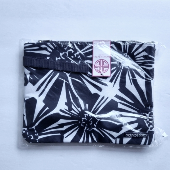 Buckhead Betties Mosaic Floral Navy Swim Sac. NEW. #SS-23408 - Picture 2 of 8